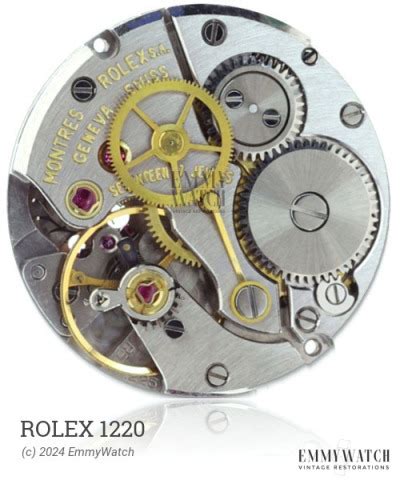 calibro rolex 1220|Rolex 1220 Watch Movement .